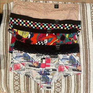 Torrid Women's Panties - Multicolor Set